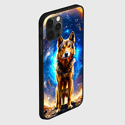 Чехол для iPhone 12 Pro Max Волкодав в космосе, цвет: 3D-черный — фото 2