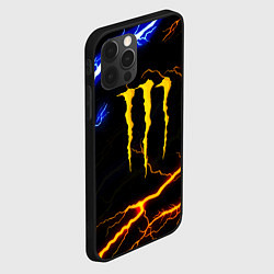 Чехол для iPhone 12 Pro Max Monster energy storm, цвет: 3D-черный — фото 2
