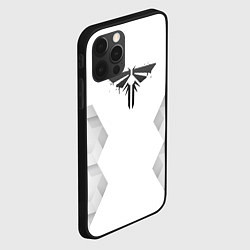 Чехол для iPhone 12 Pro Max The Last Of Us white poly, цвет: 3D-черный — фото 2