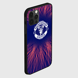 Чехол для iPhone 12 Pro Max Manchester United red energy, цвет: 3D-черный — фото 2