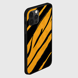 Чехол для iPhone 12 Pro Max Тигровый раскрас, цвет: 3D-черный — фото 2