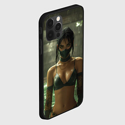 Чехол для iPhone 12 Pro Max Mortal Kombat Jade, цвет: 3D-черный — фото 2