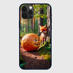 Чехол iPhone 12 Pro Max Колобок и лиса
