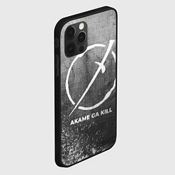 Чехол для iPhone 12 Pro Max Akame ga Kill - grey gradient, цвет: 3D-черный — фото 2