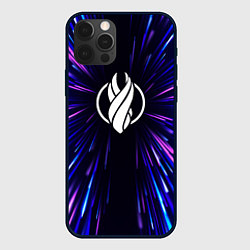 Чехол для iPhone 12 Pro Max Dead Space neon energy, цвет: 3D-черный