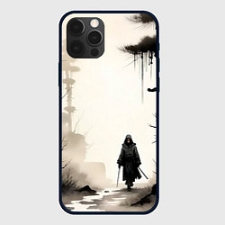 Чехол для iPhone 12 Pro Max Путник, цвет: 3D-черный