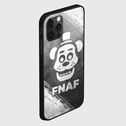 Чехол для iPhone 12 Pro Max FNAF - grey gradient, цвет: 3D-черный — фото 2
