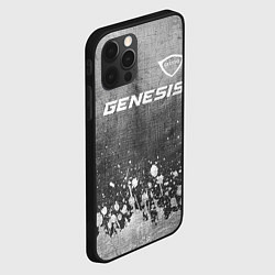 Чехол для iPhone 12 Pro Max Genesis - grey gradient посередине, цвет: 3D-черный — фото 2