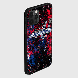 Чехол для iPhone 12 Pro Max Washington Capitals NHL black, цвет: 3D-черный — фото 2
