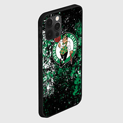 Чехол для iPhone 12 Pro Max Boston Celtics basketball, цвет: 3D-черный — фото 2