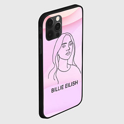 Чехол для iPhone 12 Pro Max Билли Айлиш из линии - минимализм, цвет: 3D-черный — фото 2