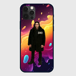 Чехол для iPhone 12 Pro Max Bones во весь рост в черной одежде, цвет: 3D-черный