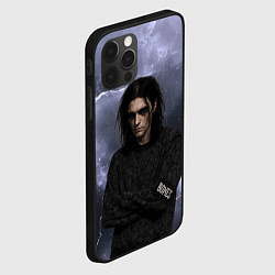 Чехол для iPhone 12 Pro Max Bones в образе психа, цвет: 3D-черный — фото 2