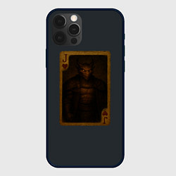 Чехол для iPhone 12 Pro Max Иггран Сиф: валет червей, цвет: 3D-черный