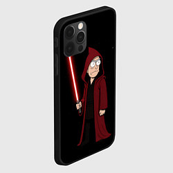 Чехол для iPhone 12 Pro Max Рик - тёмная сторона силы, цвет: 3D-черный — фото 2