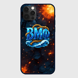 Чехол для iPhone 12 Pro Max Военно морской флот с огнями, цвет: 3D-черный