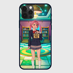 Чехол для iPhone 12 Pro Max Дандадан Сиратори Айра хочет обнимашек, цвет: 3D-черный