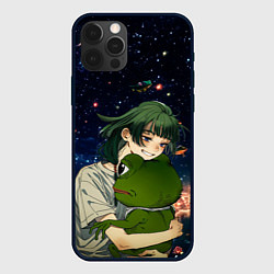 Чехол для iPhone 12 Pro Max МаоМао и Лягушонок Пепе - Монолог Фармацевта, цвет: 3D-черный