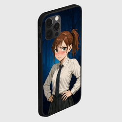 Чехол для iPhone 12 Pro Max Сиратори Айра школьница, цвет: 3D-черный — фото 2