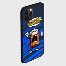 Чехол для iPhone 12 Pro Max Мне срочно нужен отпуск - батарейка, цвет: 3D-черный — фото 2