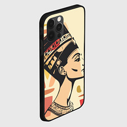 Чехол для iPhone 12 Pro Max Нефертити, цвет: 3D-черный — фото 2