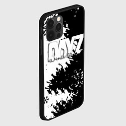 Чехол для iPhone 12 Pro Max Dayz зима краски, цвет: 3D-черный — фото 2