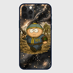 Чехол для iPhone 12 Pro Max Эрик Картман в фалауте, цвет: 3D-черный