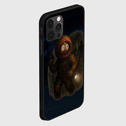 Чехол для iPhone 12 Pro Max Кенни в стиле фильмов ужасов, цвет: 3D-черный — фото 2