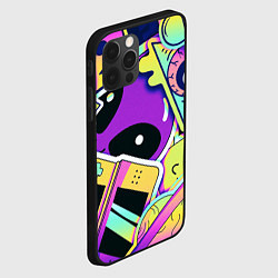 Чехол для iPhone 12 Pro Max Пришелец, цвет: 3D-черный — фото 2