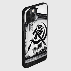 Чехол для iPhone 12 Pro Max Серп и молот - авангард, цвет: 3D-черный — фото 2
