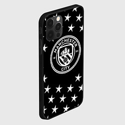 Чехол для iPhone 12 Pro Max Манчестер сити звезды, цвет: 3D-черный — фото 2