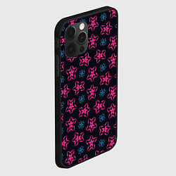 Чехол для iPhone 12 Pro Max Звездный паттерн, цвет: 3D-черный — фото 2