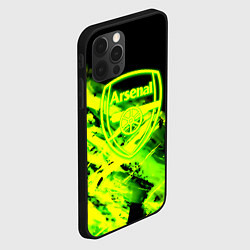 Чехол для iPhone 12 Pro Max Арсенал кислотные краски, цвет: 3D-черный — фото 2