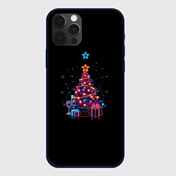 Чехол для iPhone 12 Pro Max Christmas gifts, цвет: 3D-черный