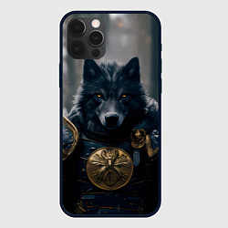 Чехол iPhone 12 Pro Max Волк в доспехах