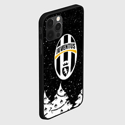 Чехол для iPhone 12 Pro Max Ювентус новый год, цвет: 3D-черный — фото 2