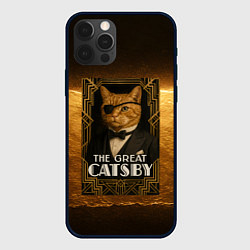 Чехол для iPhone 12 Pro Max Великий Кэтсби, цвет: 3D-черный