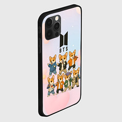 Чехол для iPhone 12 Pro Max Корги BTS, цвет: 3D-черный — фото 2
