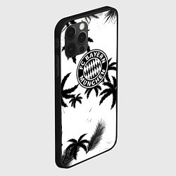 Чехол для iPhone 12 Pro Max Бавария Мюнхен тропики, цвет: 3D-черный — фото 2