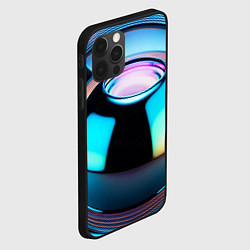 Чехол для iPhone 12 Pro Max Галактический шар, цвет: 3D-черный — фото 2