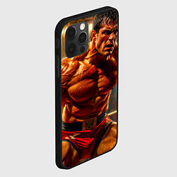 Чехол для iPhone 12 Pro Max Титан ринга, цвет: 3D-черный — фото 2