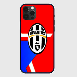 Чехол для iPhone 12 Pro Max Juventus star geometry, цвет: 3D-черный