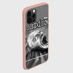 Чехол для iPhone 12 Pro Max The Prodigy: Madness, цвет: 3D-светло-розовый — фото 2