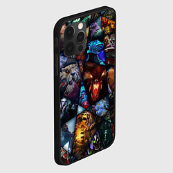 Чехол для iPhone 12 Pro Max Dota 2: All Pick, цвет: 3D-черный — фото 2