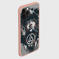 Чехол для iPhone 12 Pro Max Linkin Park: My Style, цвет: 3D-светло-розовый — фото 2