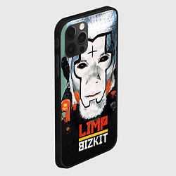 Чехол для iPhone 12 Pro Max Limp Bizkit: Faith Face, цвет: 3D-черный — фото 2