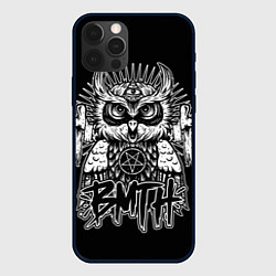 Чехол для iPhone 12 Pro Max BMTH Owl, цвет: 3D-черный