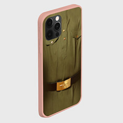 Чехол для iPhone 12 Pro Max Униформа солдата, цвет: 3D-светло-розовый — фото 2