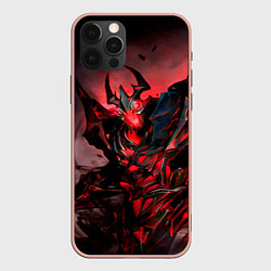 Чехол для iPhone 12 Pro Max Shadow Fiend, цвет: 3D-светло-розовый