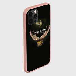 Чехол для iPhone 12 Pro Max Imagine Dragons: Smoke + Mirrors, цвет: 3D-светло-розовый — фото 2